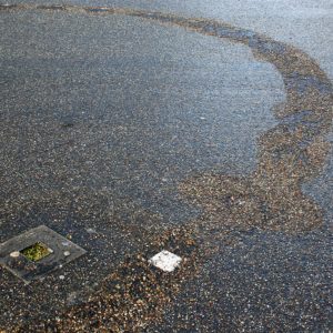 Spoor op het pad